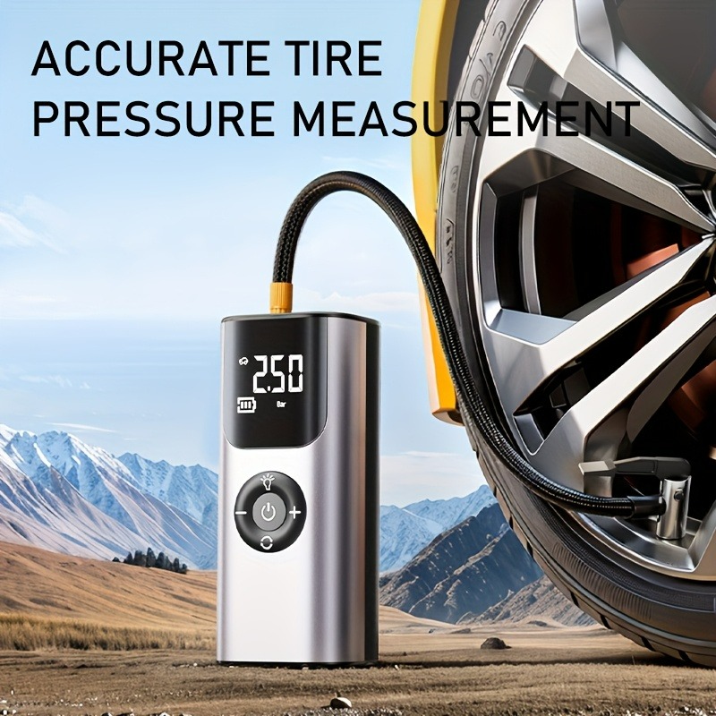 Air Compressor Portable - Inflador de neumáticos portátil para automóvil,