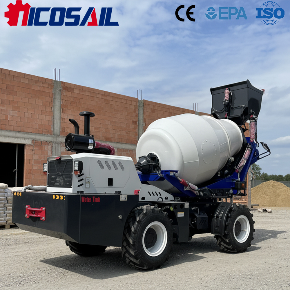 Concrete Mixer Small - Mezcladora de Concreto Pequeña con Certificación