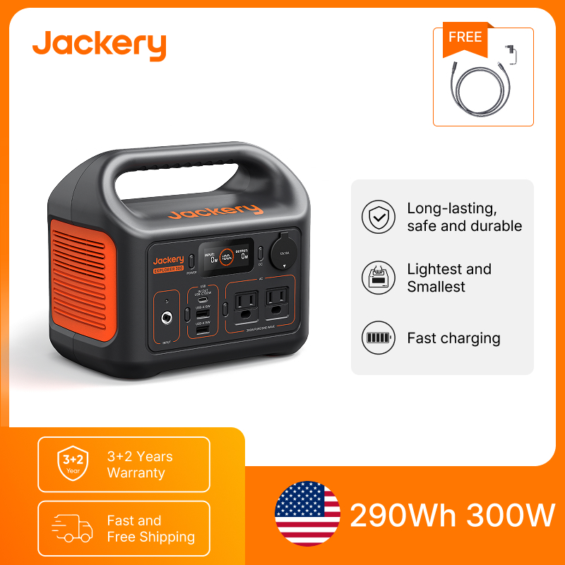 Outdoor Power Adapter - Estación de Energía Portátil Jackery Explorer