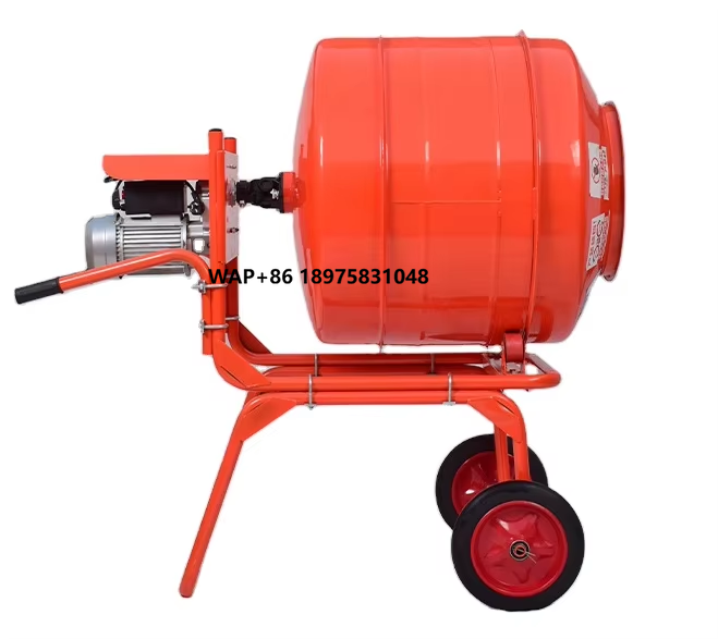 Concrete Mixer Small - Mezcladora de Concreto Horizontal Manual de