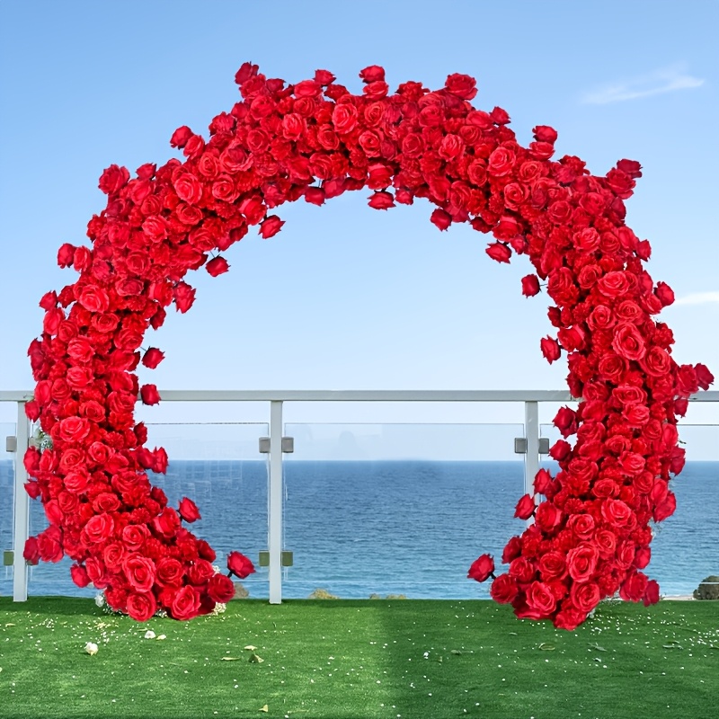 Arco de Flores de Rosas Románt - Outdoor Power For Wedding reseña y precio