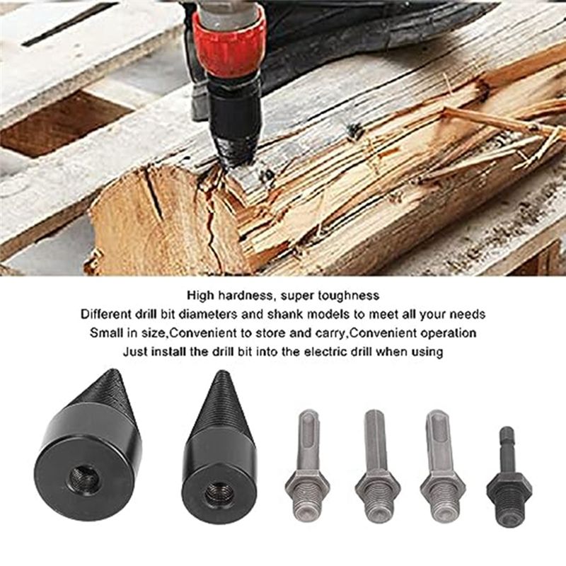 A77K Paquete de 6 brocas para  - Log Splitter Electric reseña y precio