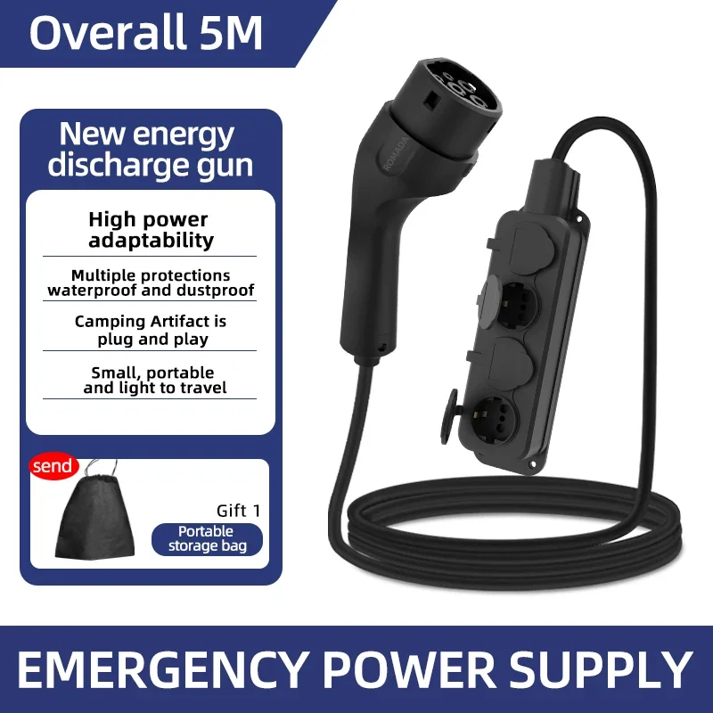 Cargador EV portátil para coch - Outdoor Power Hub reseña y precio