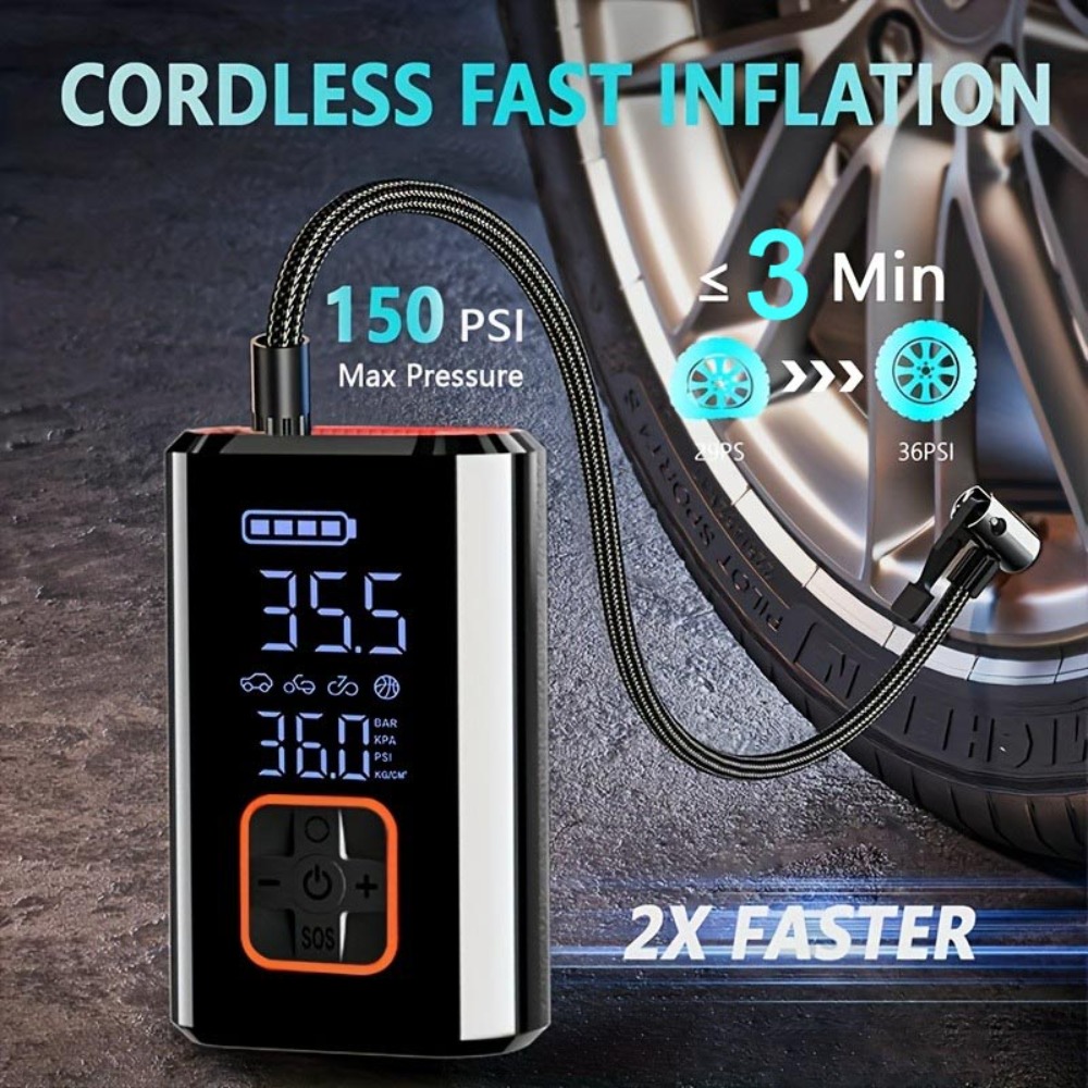 Compresor de Aire Portátil Ina - Air Compressor Portable reseña y precio