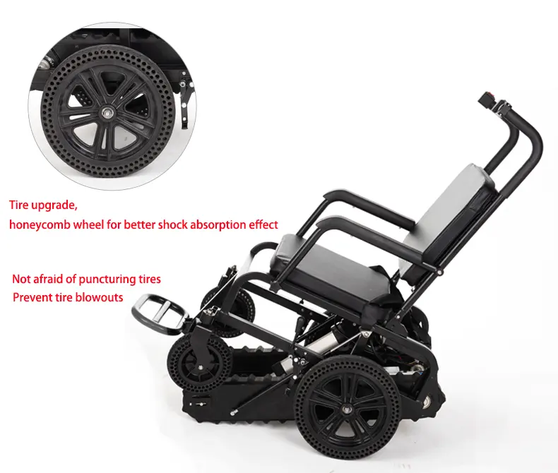 Escalador de escaleras eléctri - Outdoor Power Wheelchair reseña y precio