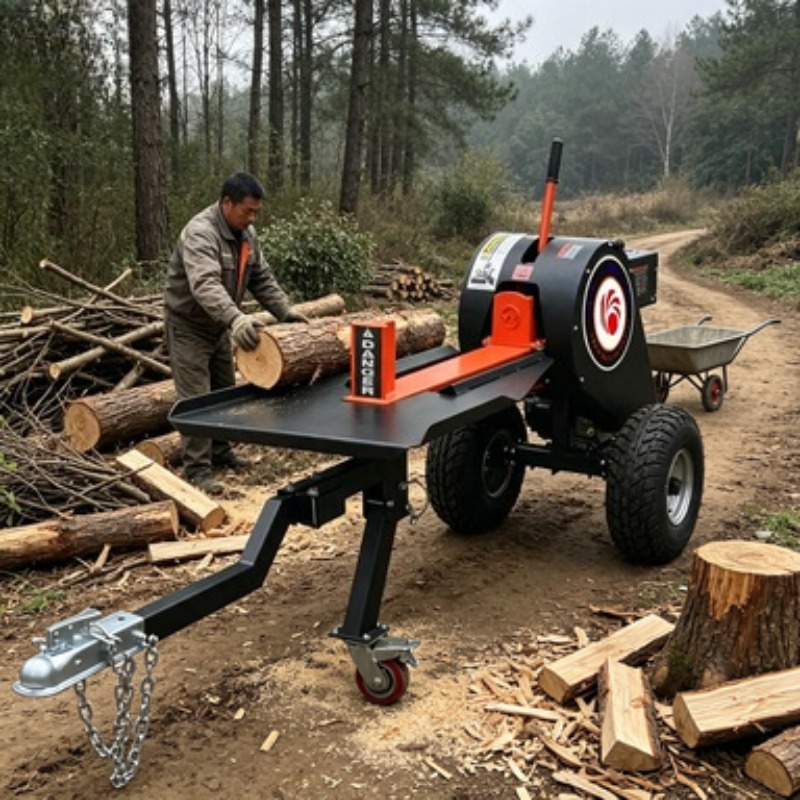 Rajadora de Leña Eléctrica de  - Log Splitter Electric reseña y precio