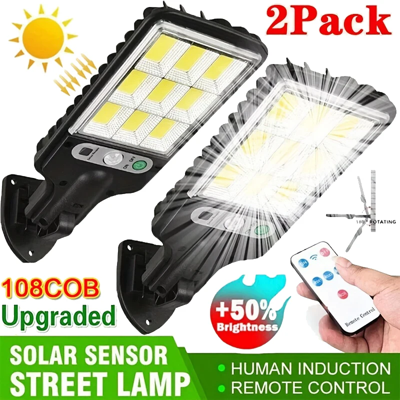 Potente lámpara LED Solar de p - Outdoor Power Garage reseña y precio