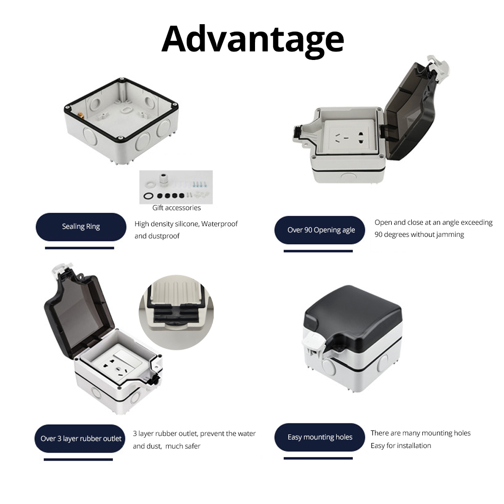 Wallpad IP66 caja exterior imp - Outdoor Power Adapter reseña y precio