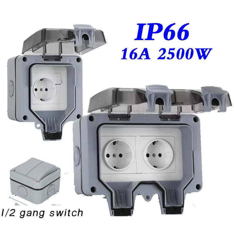 Enchufes impermeables de pared - Outdoor Power Hub reseña y precio