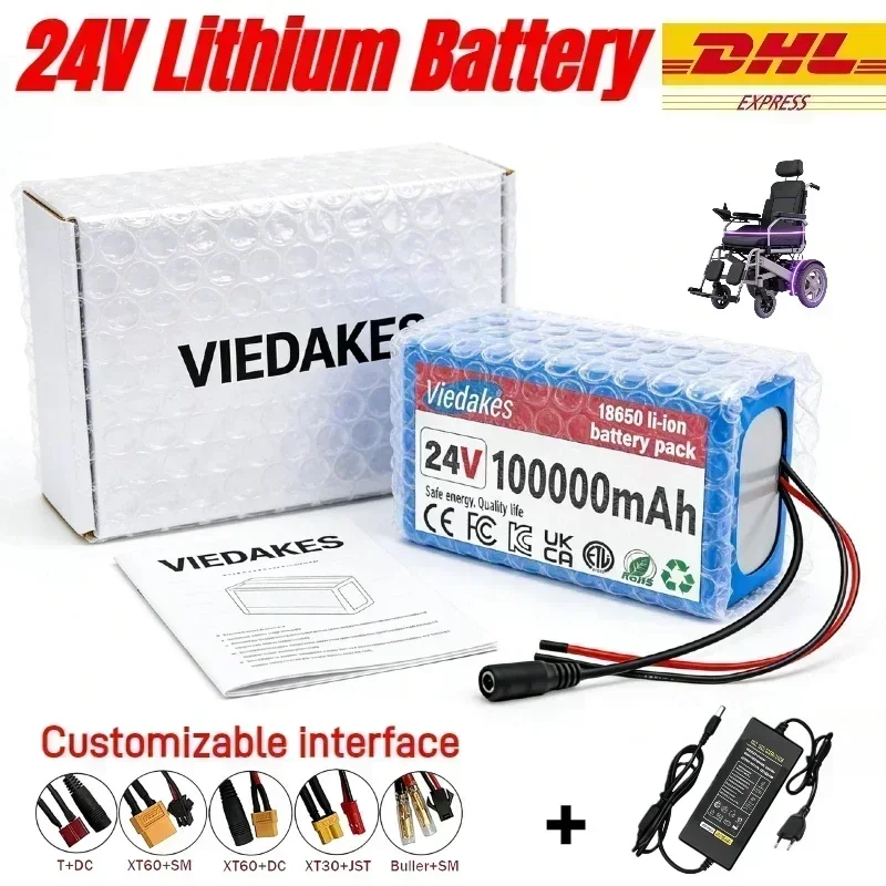 Batería de 24V 21700 7S3P 80Ah - Outdoor Power Wheelchair reseña y precio