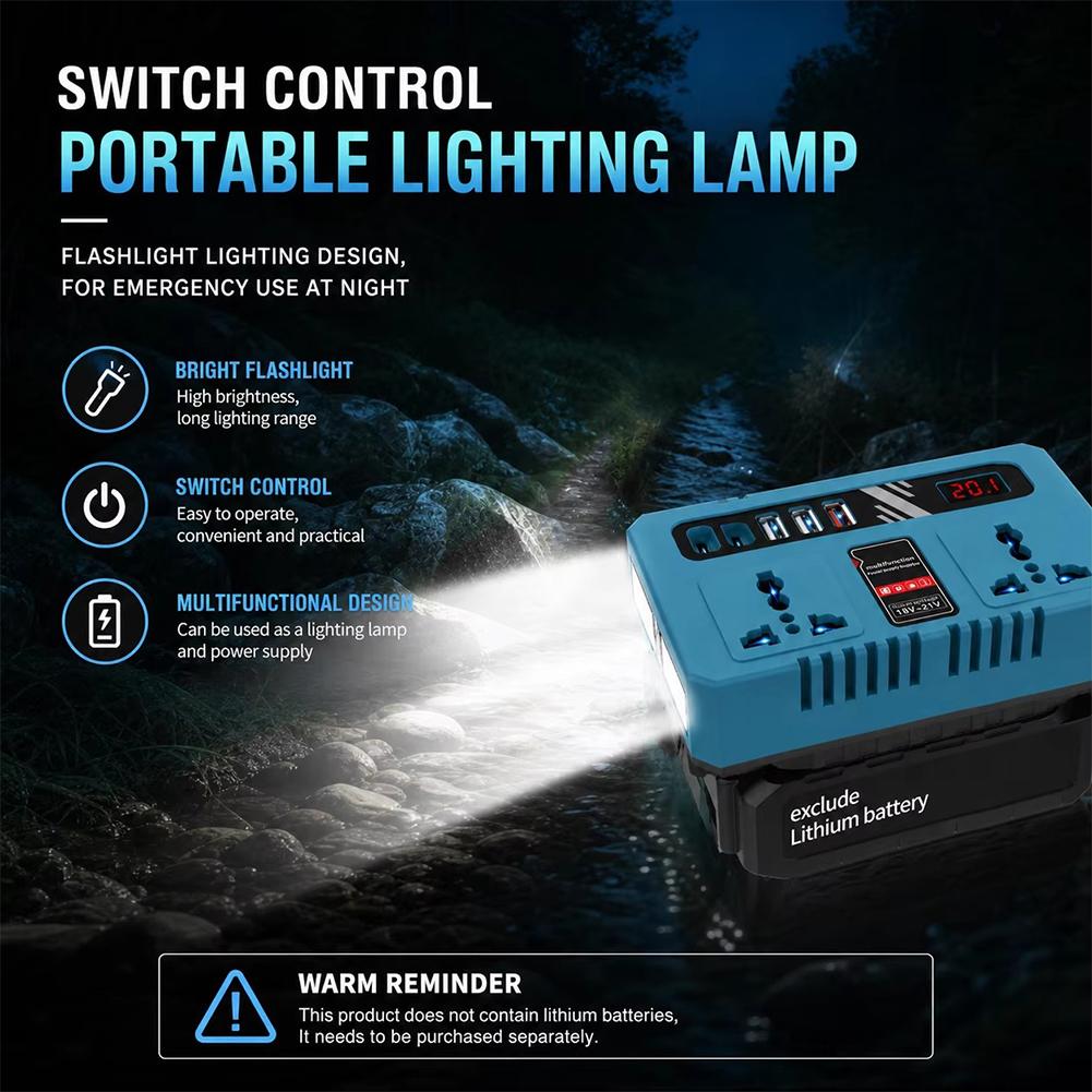 Inversor de Corriente para Bat - Outdoor Power Hub reseña y precio