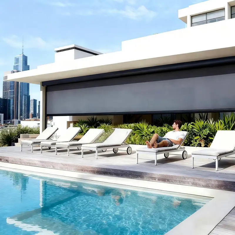 Persianas Enrollables Intelige - Outdoor Power Blinds reseña y precio