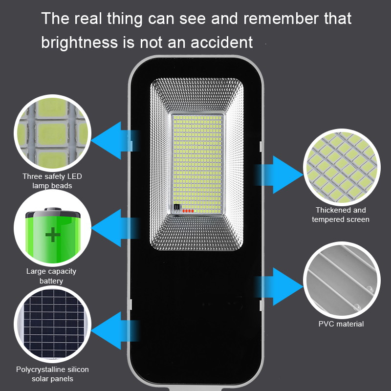 Luz Solar potente de 200W, far - Outdoor Power Garage reseña y precio