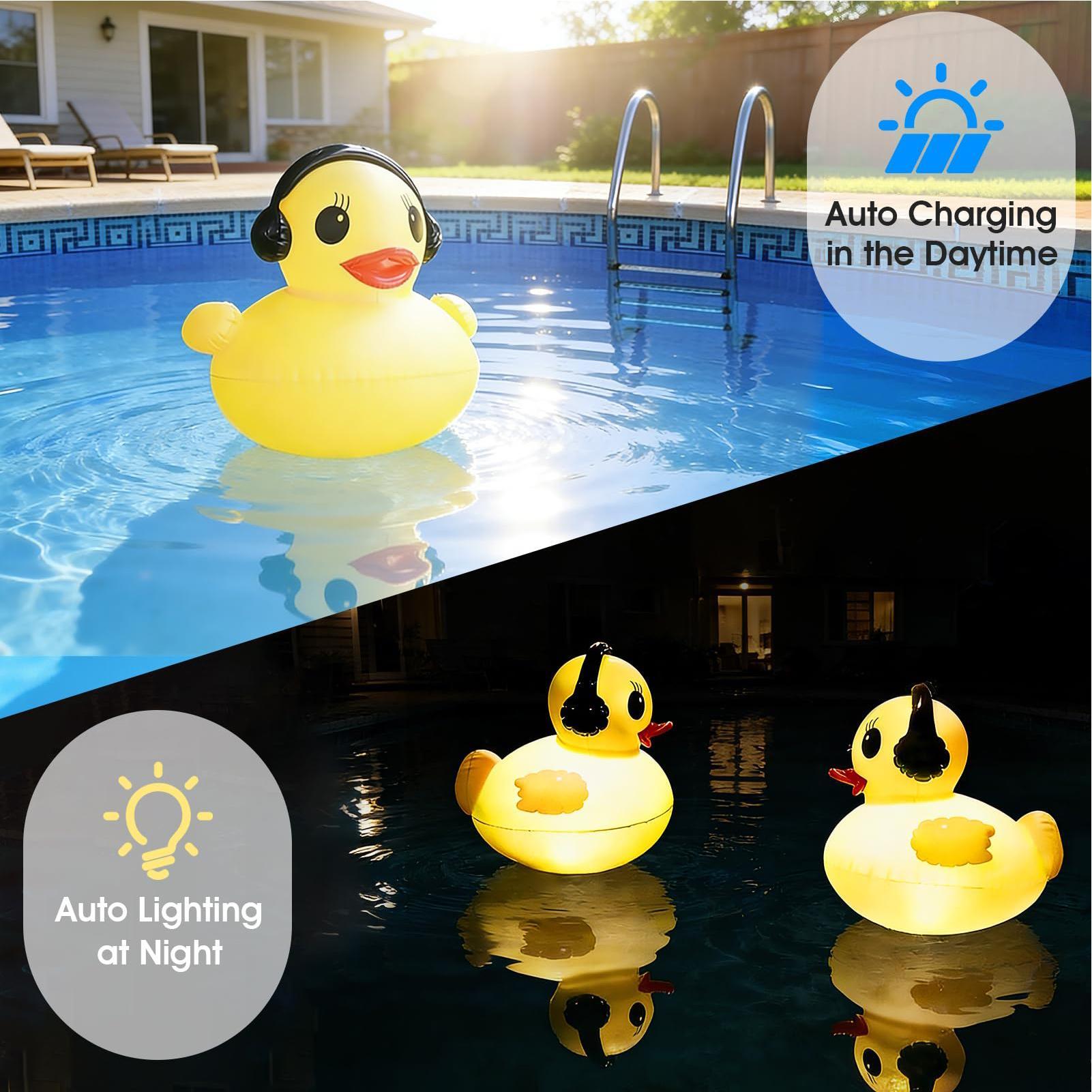 Luces flotantes para piscina,  - Outdoor Power For Wedding reseña y precio