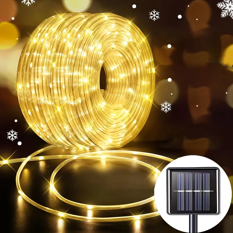 Tubos LED con energía solar pa - Outdoor Power For Wedding reseña y precio