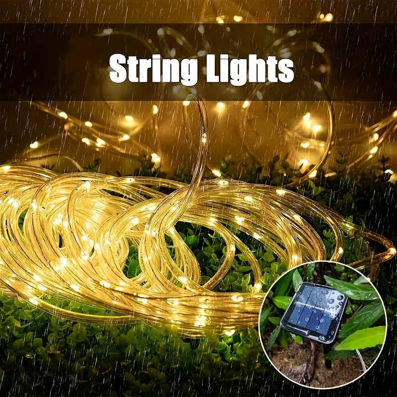 Tubos LED con energía solar pa - Outdoor Power For Wedding reseña y precio