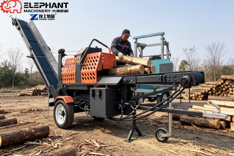 Cortadora de leña hidráulica p - Log Splitter Electric reseña y precio