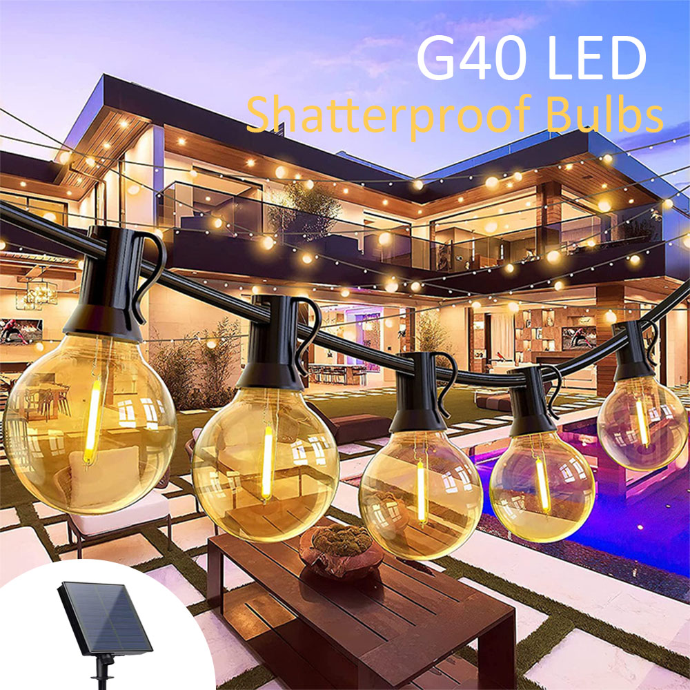 Bombillas G40 led para exterio - Outdoor Power For Wedding reseña y precio